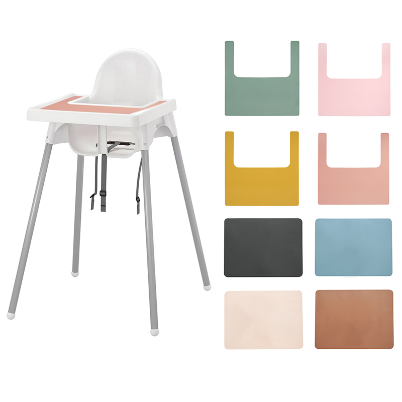 Baby Food Eating Chair - Kinderstoel op maat pure kleur placemat