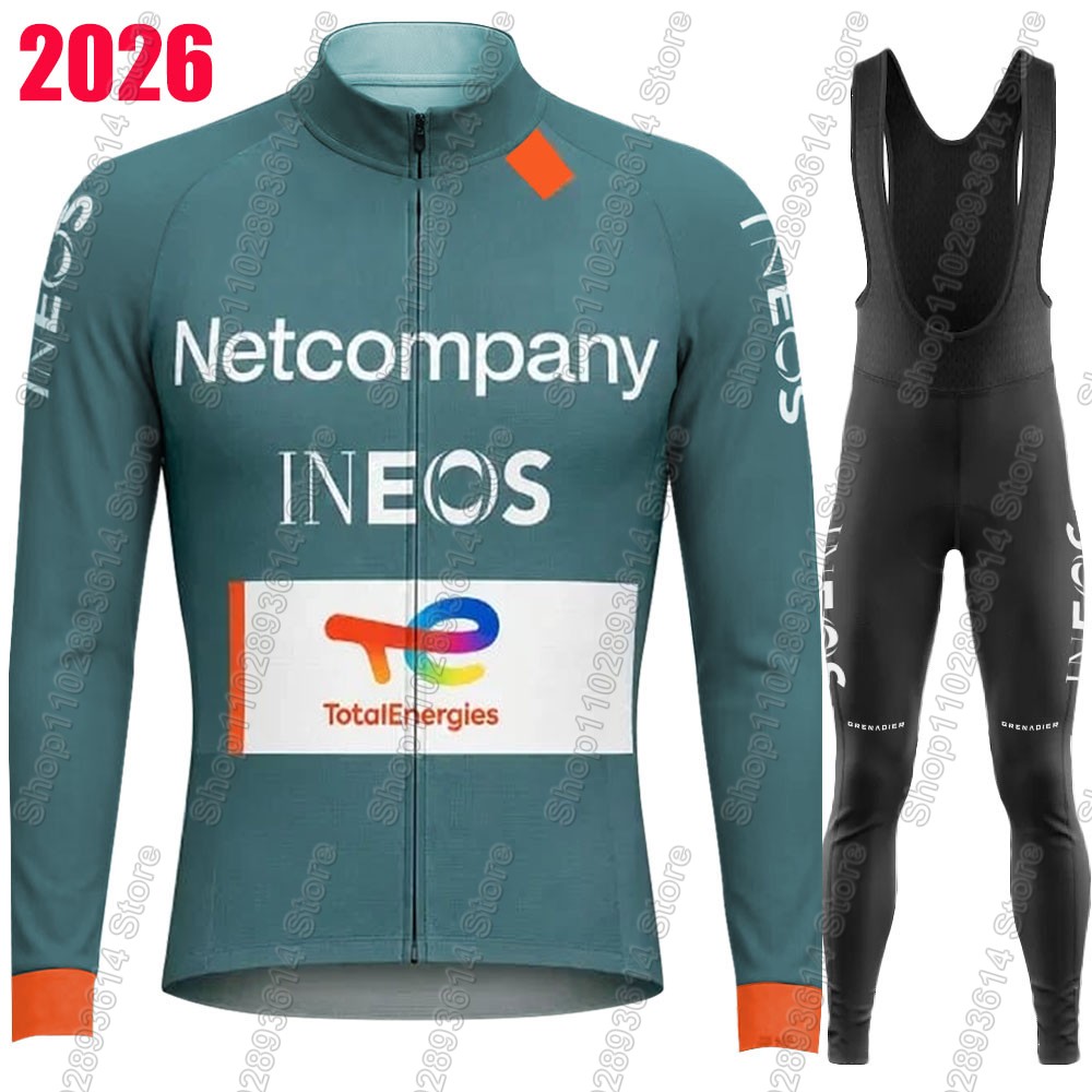 Bib Long Sleeve - Netcompany-INEOS Team 2026 Wielertrui Set Zomer