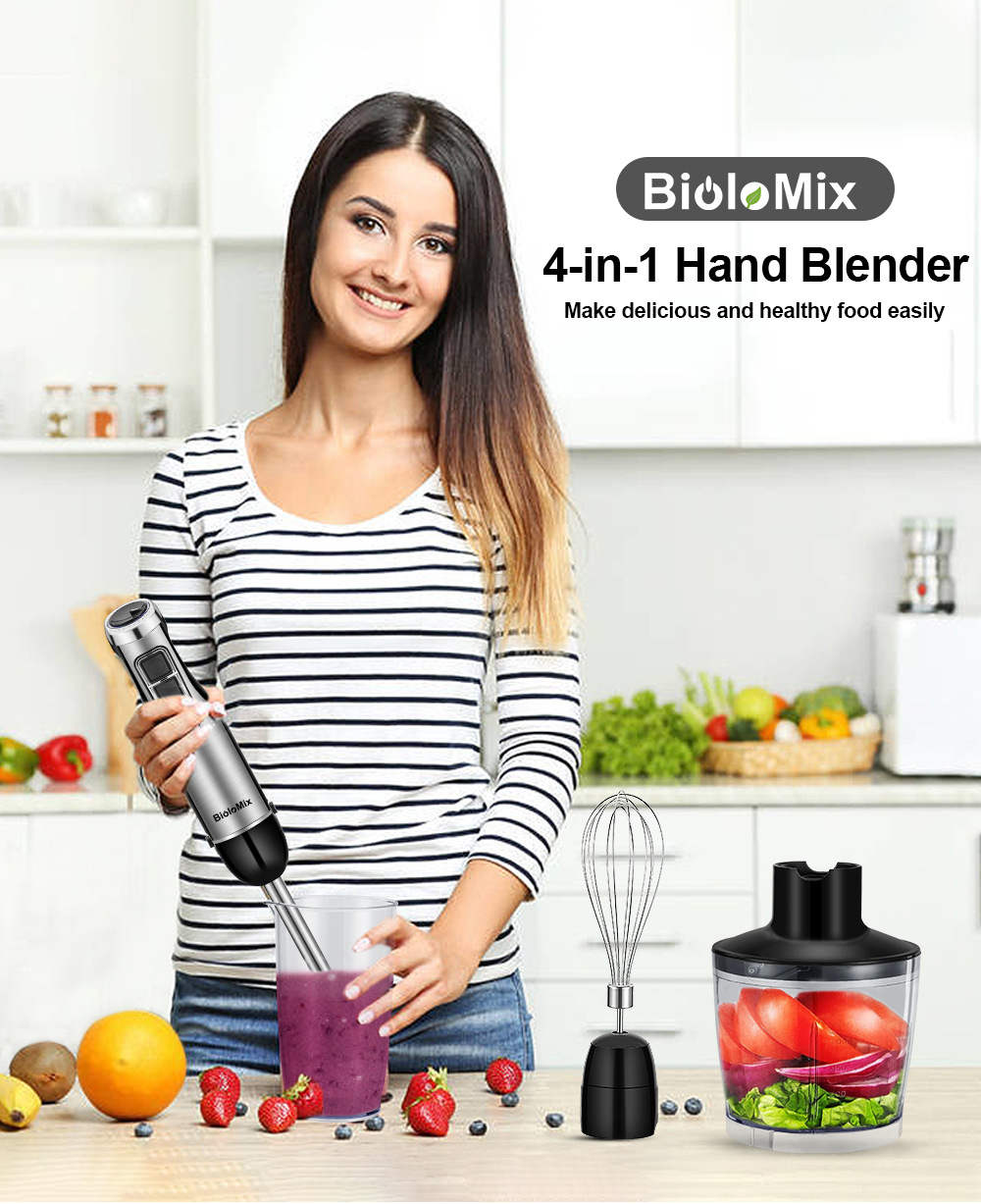 Baby Food Hand Blender - Multifunctionele staafmixer huishoudelijke keukenmachine sapcentrifuge vleesmolen