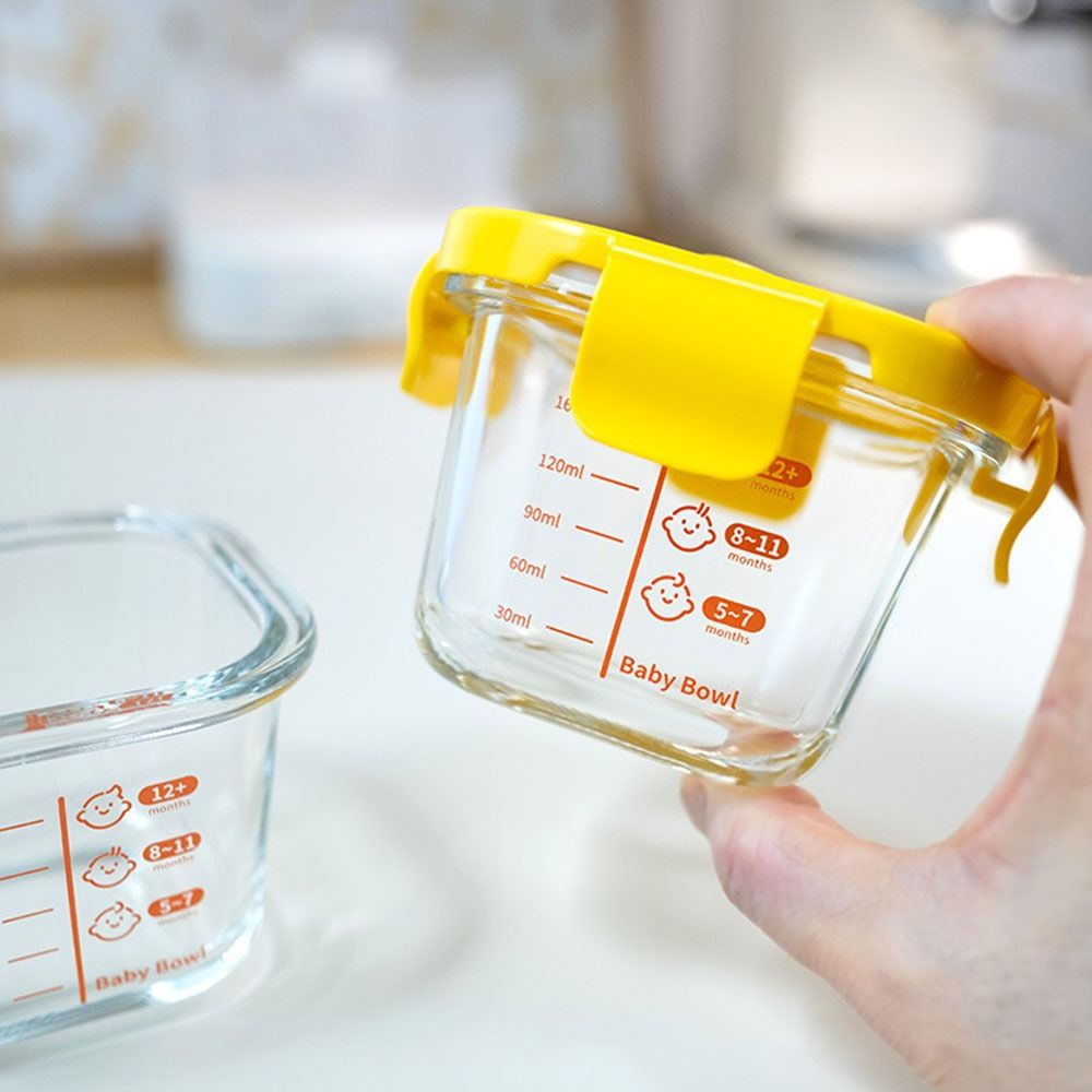 Baby Food Containers Glass - Nieuwe 170 ml voedsel opbergdoos bevroren