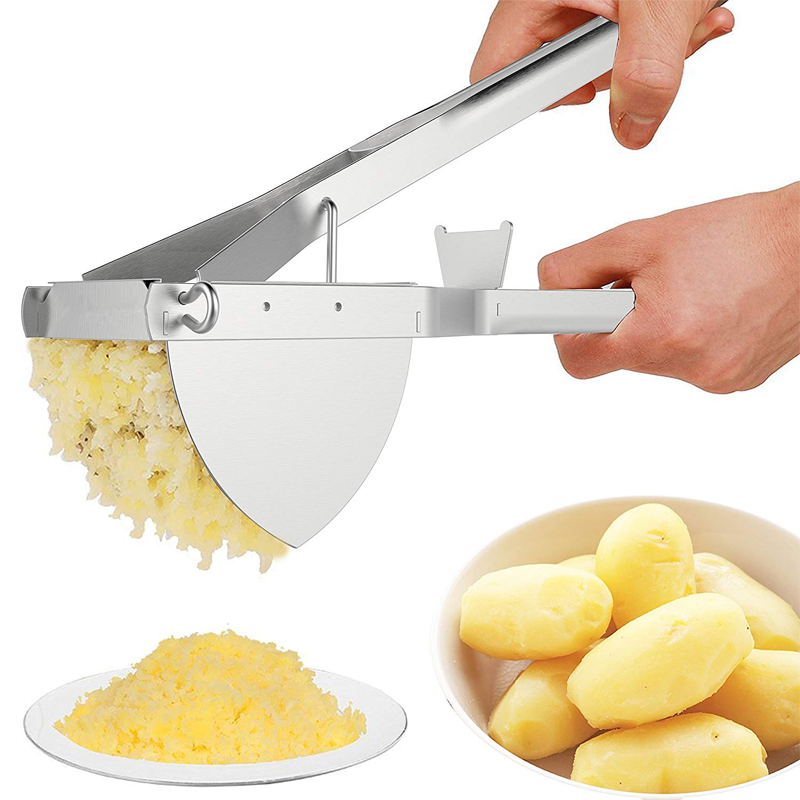 Baby Food Masher - Aardappelstamper van roestvrij staal, zware aardappelstamper