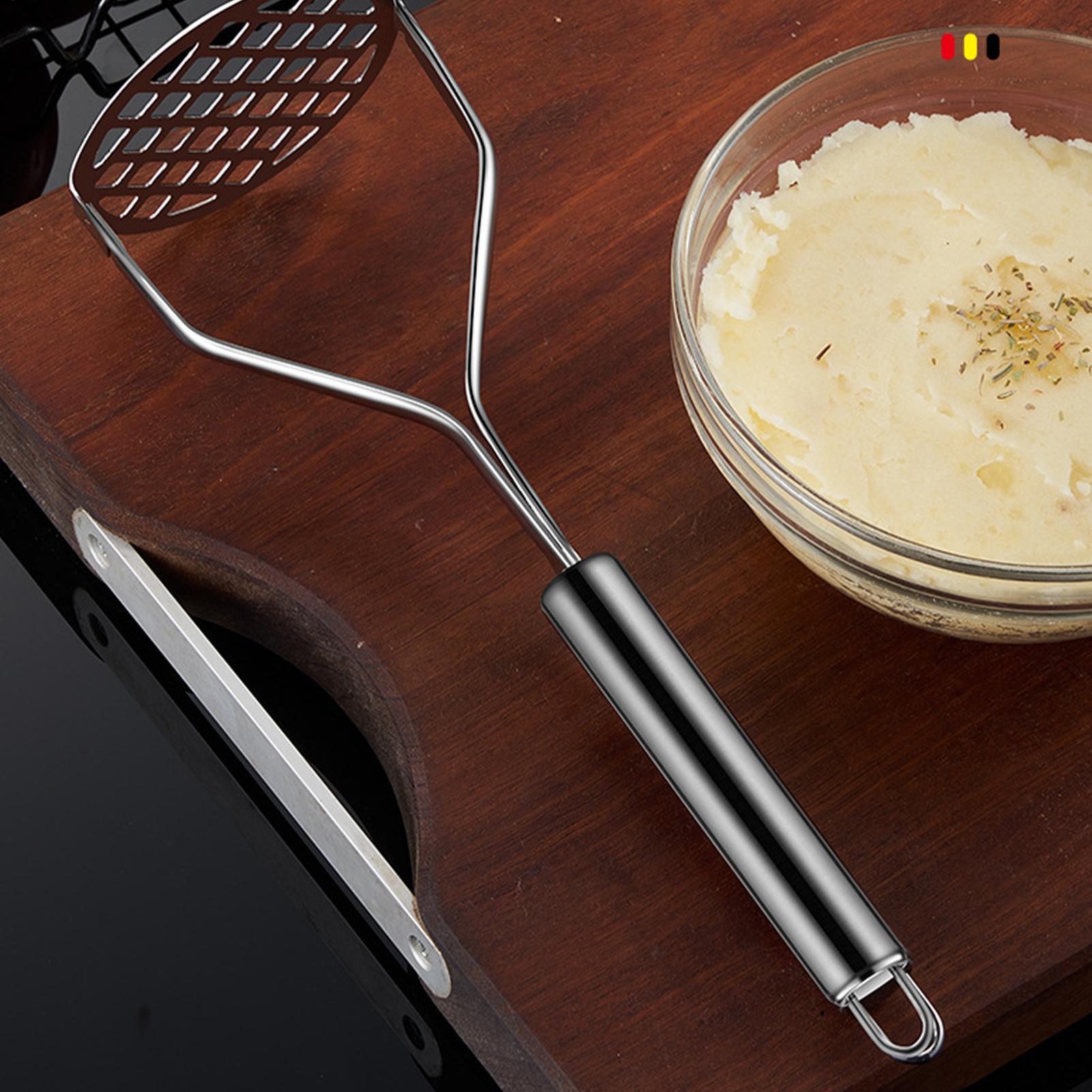 Baby Food Masher - Roestvrijstalen aardappelstamper Huishoudelijke aardappelstamper Babyvoedingssupplement Hulpmiddel