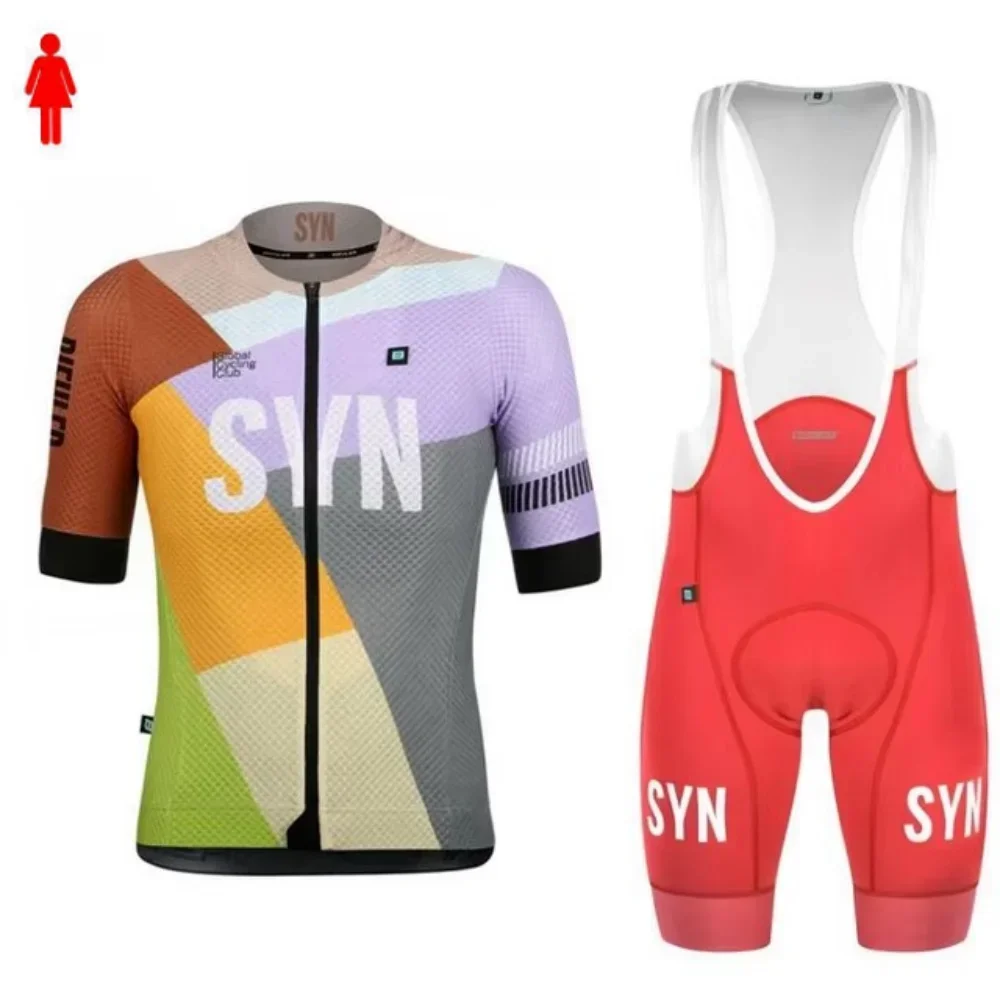 Bib Long Sleeve - Dames Race Pro Team SYN Korte