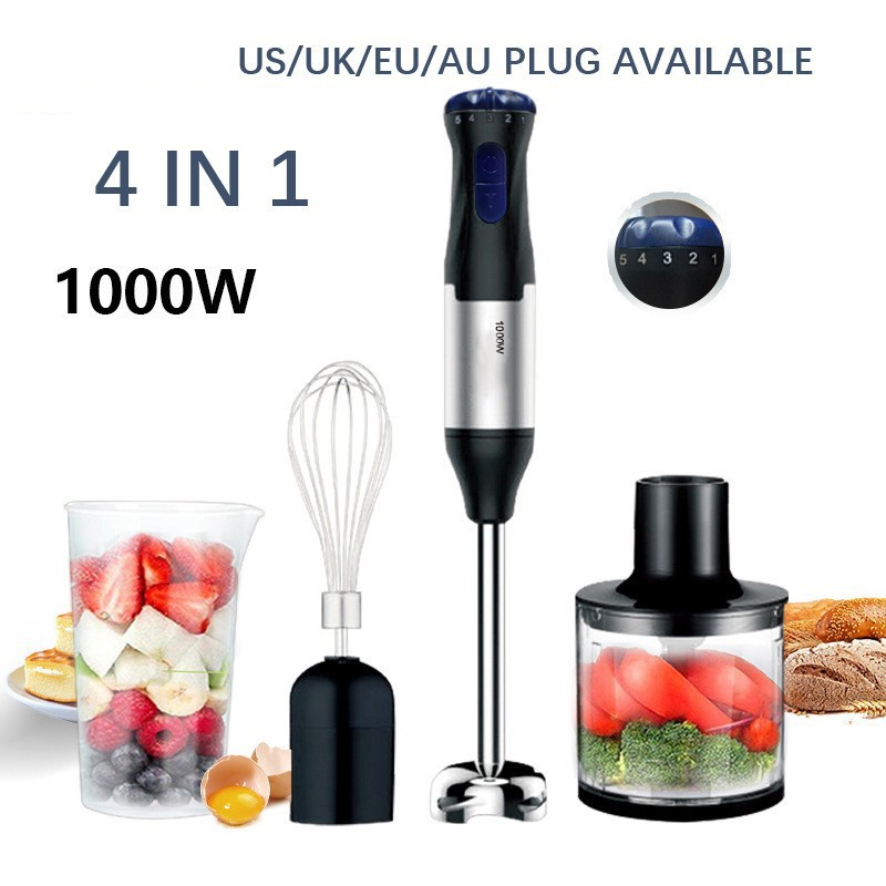 Baby Food Hand Blender - Nieuwe 1000W High-power Hand-held Blender Set