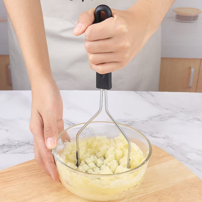 Baby Food Masher - Roestvrijstalen Aardappelduwer Geperst Huishoudelijk Ei Babyvoeding