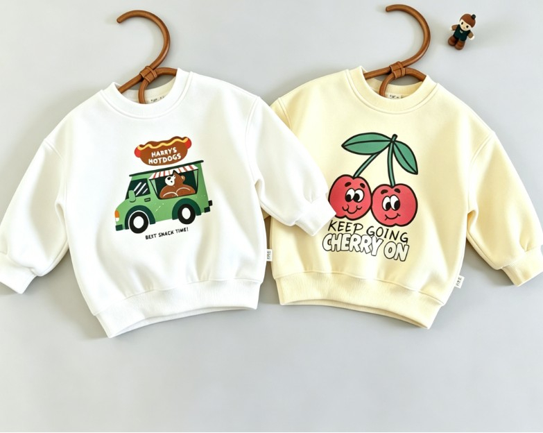 Baby Food Intake - Sweatshirt met ronde hals voor kleine