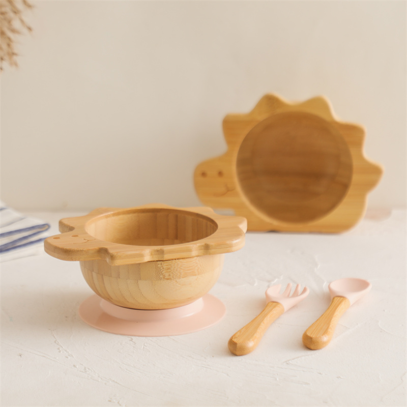 Baby Houten Servies Set Dinosa - Baby Food Menu recensie en prijs