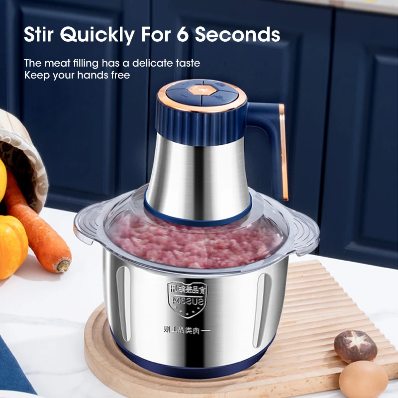 5L Elektrische Vleesmolen 304  - Baby Food Chopper recensie en prijs