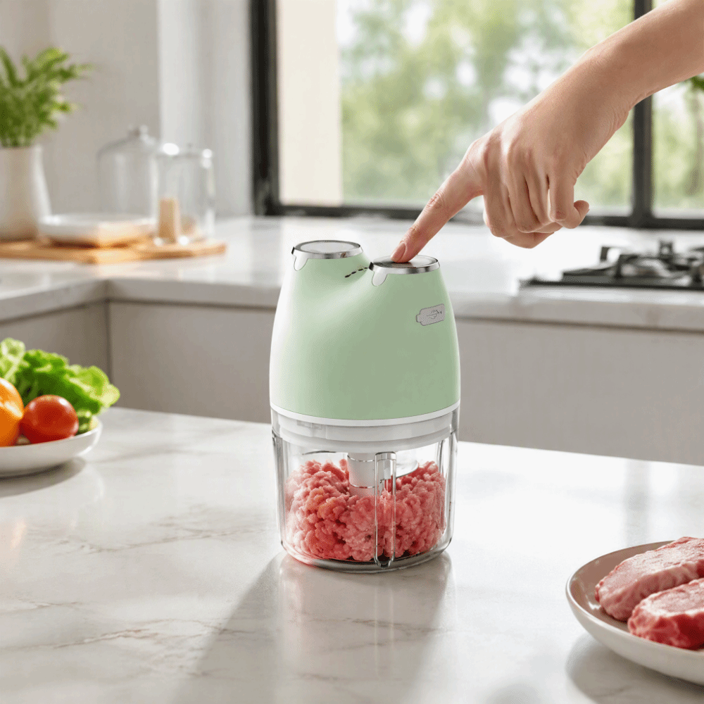 USB Oplaadbare Knoflookhakker  - Baby Food Chopper recensie en prijs