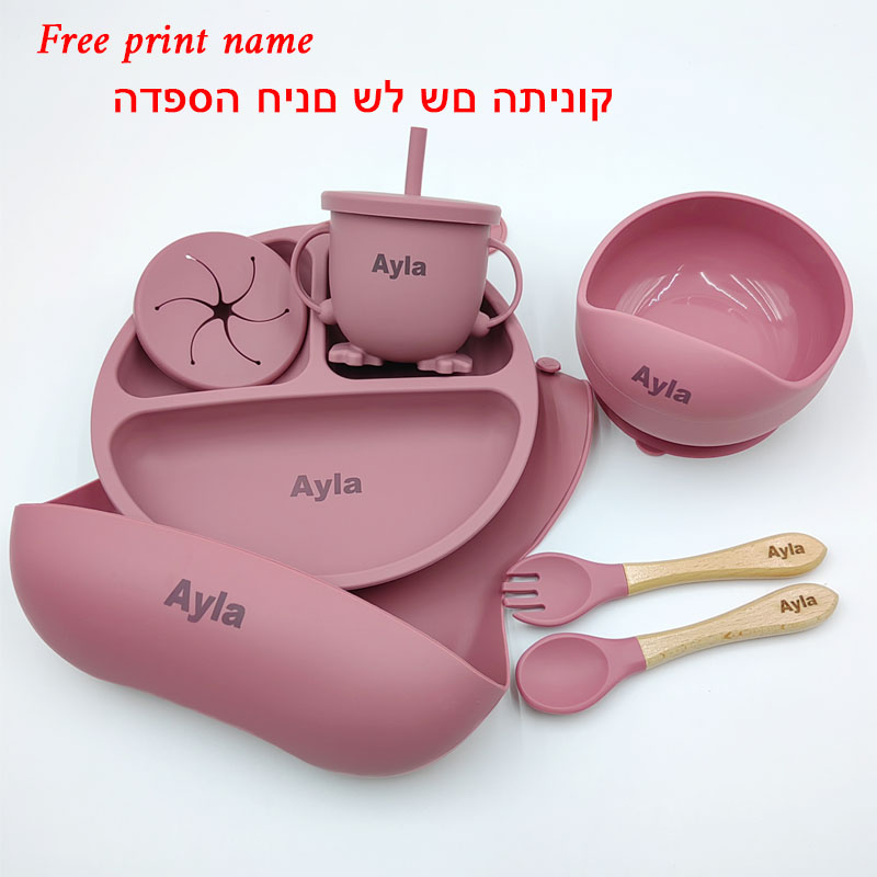 Gepersonaliseerde Naam Servies - Baby Food Menu recensie en prijs