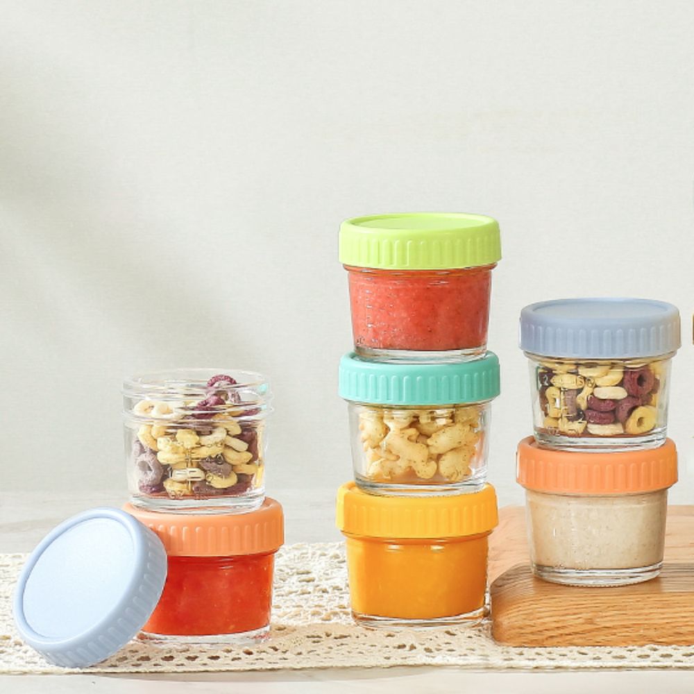 6 stks Mason Jar Glazen Babyvo - Baby Food Containers Glass recensie en prijs