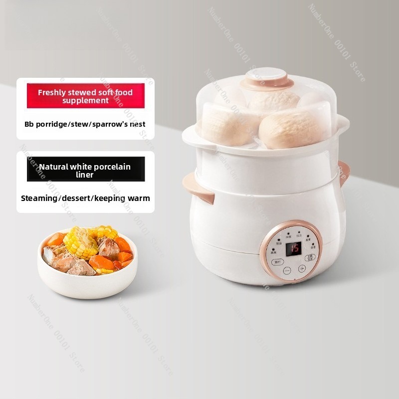 Kleine dubbellaagse stoofpot v - Baby Food Stew recensie en prijs