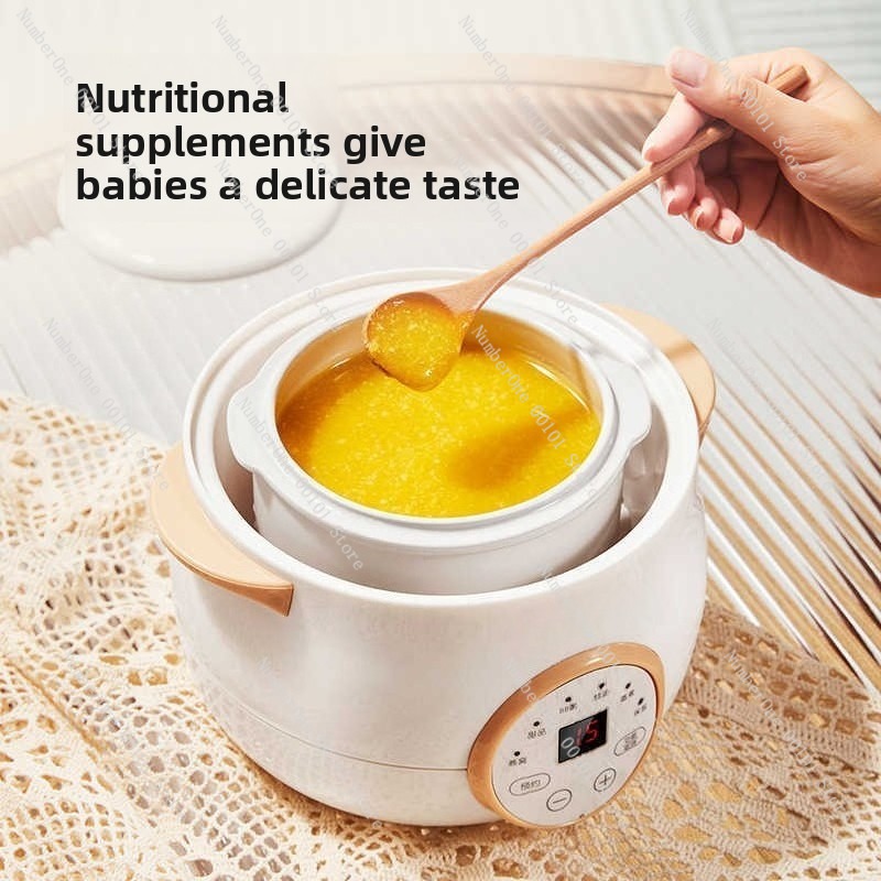 Kleine dubbellaagse stoofpot v - Baby Food Stew recensie en prijs