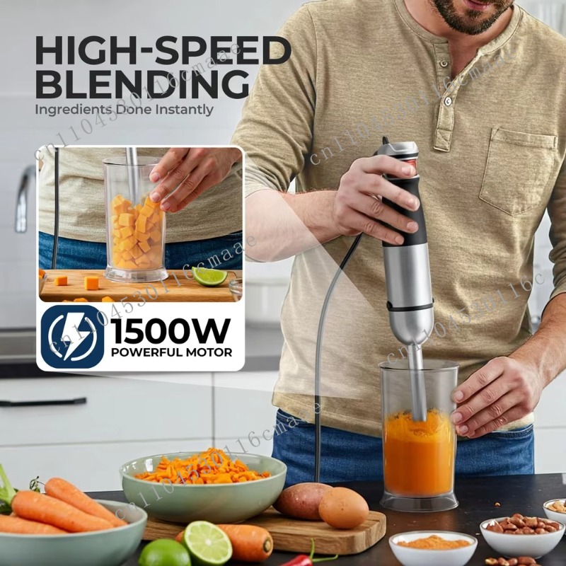 6-in-1 1200W krachtige staafmi - Baby Food Hand Blender recensie en prijs