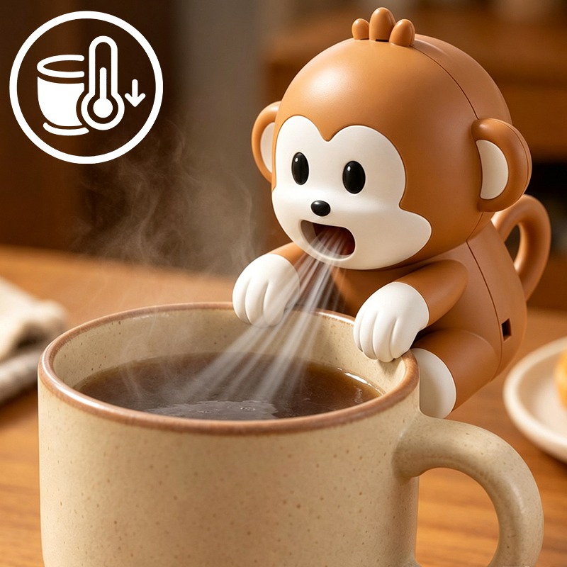 Draagbare aapvormige voedselko - Baby Food For Travelling recensie en prijs