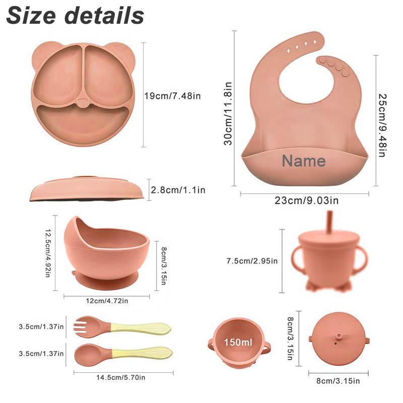 Babyvoeding Plaat Sets Zuigkom - Baby Food Menu recensie en prijs