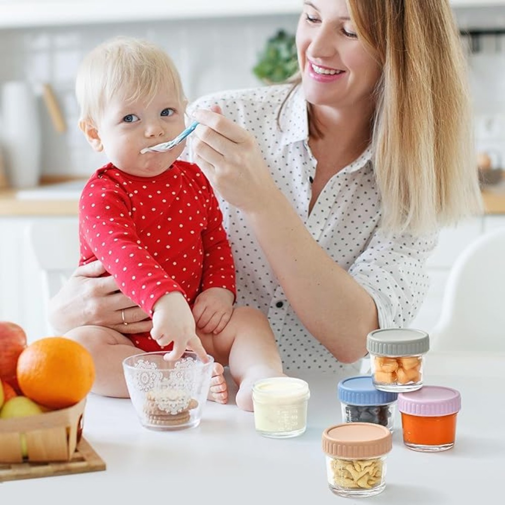 6 stks Mason Jar Glazen Babyvo - Baby Food Containers Glass recensie en prijs