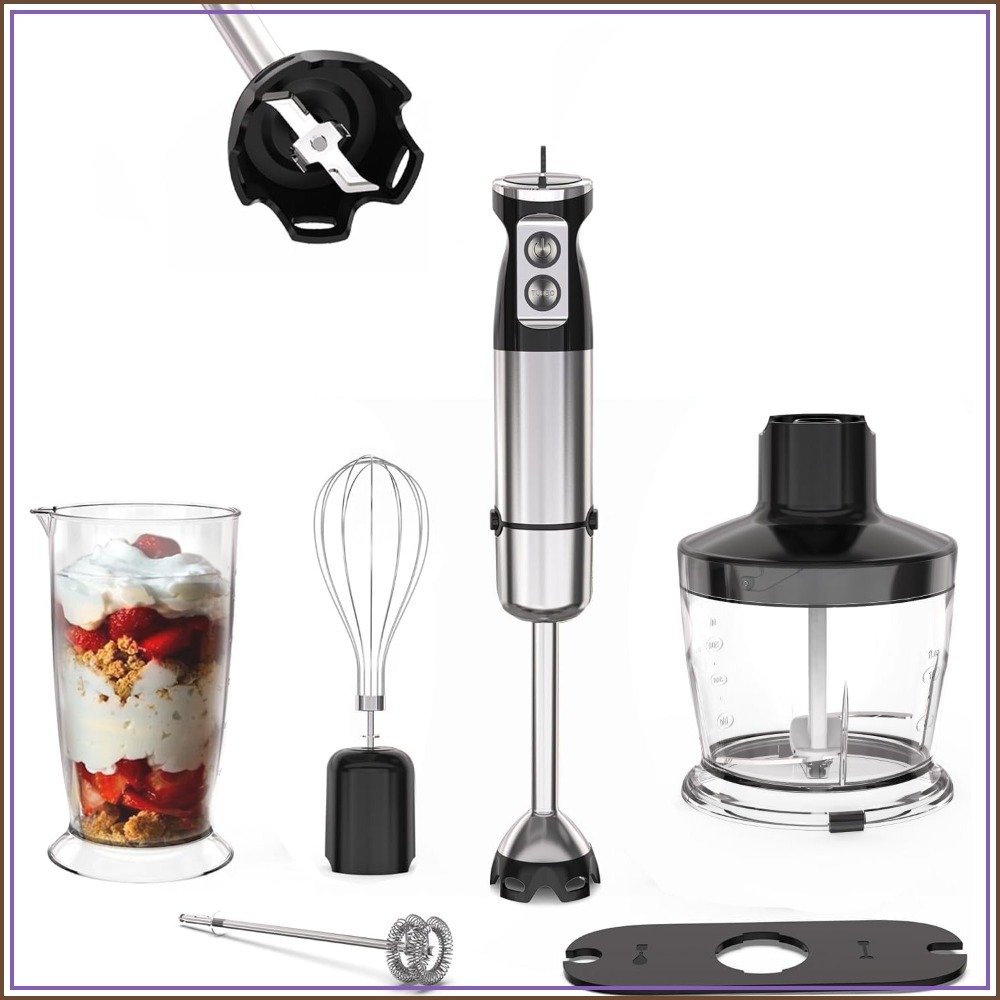 5-in-1 staafmixer, handmixer m - Baby Food Hand Blender recensie en prijs