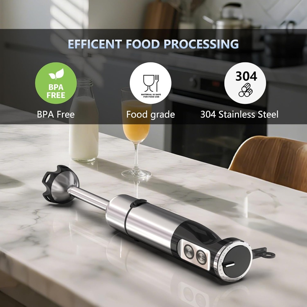 5-in-1 staafmixer, handmixer m - Baby Food Hand Blender recensie en prijs
