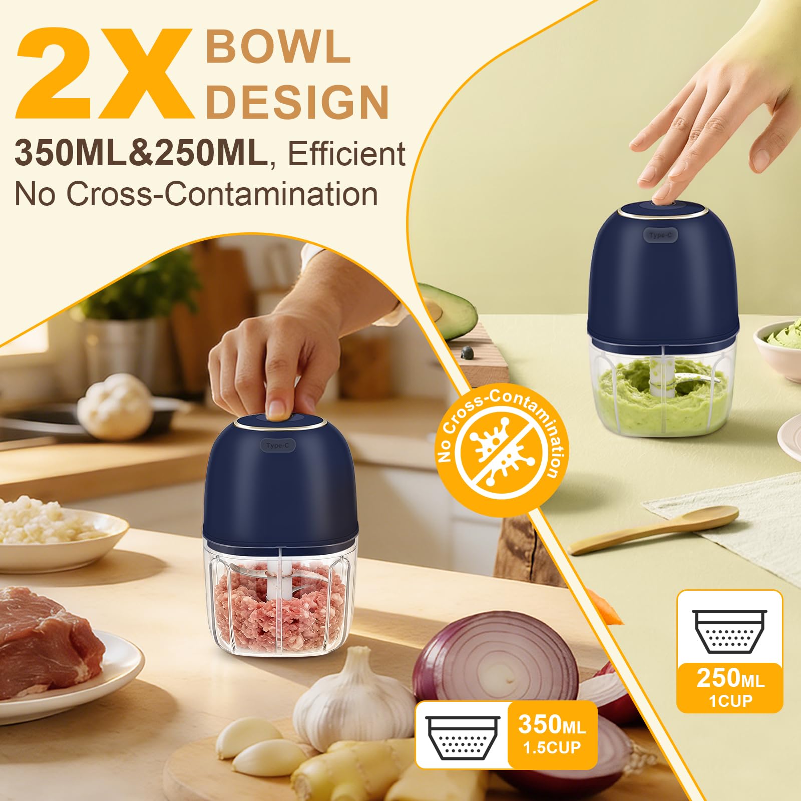 Elektrische knoflookhakker, dr - Baby Food Chopper recensie en prijs