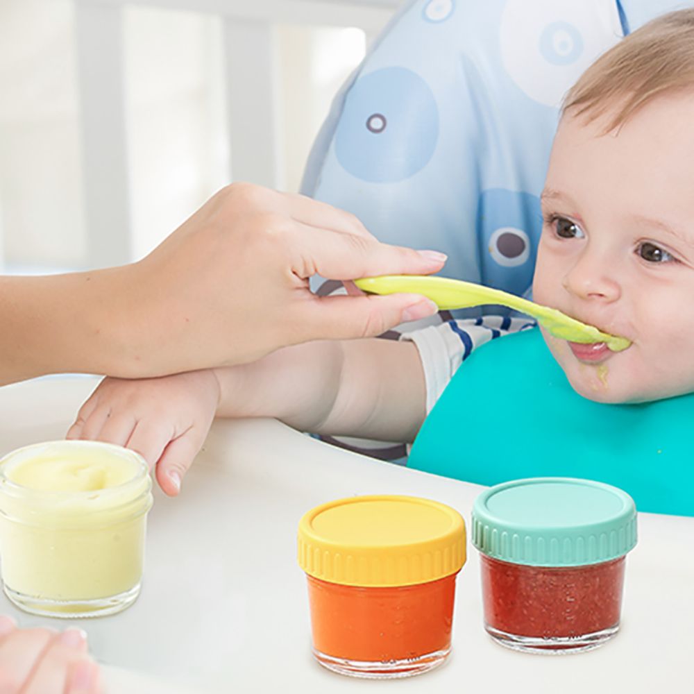 6 stuks glazen babyvoedingpot  - Baby Food Containers Glass recensie en prijs