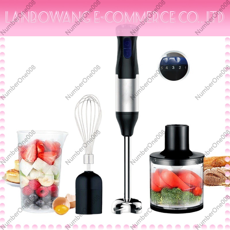 110V Staafmixer Set met 5 stan - Baby Food Hand Blender recensie en prijs