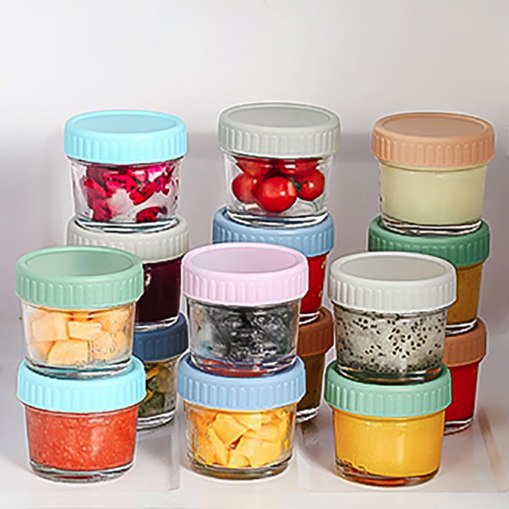 6 stuks glazen babyvoedingspot - Baby Food Containers Glass recensie en prijs
