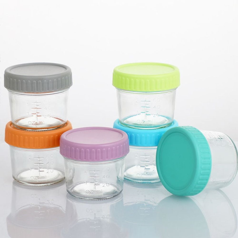 6 stuks glazen babyvoedingspot - Baby Food Containers Glass recensie en prijs