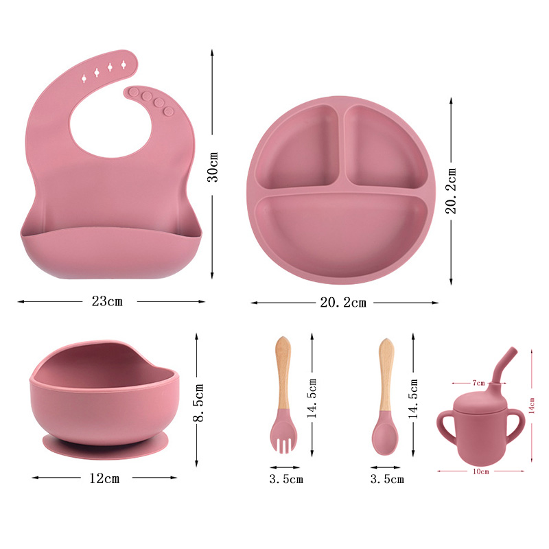 Kinderen Siliconen Servies Set - Baby Food Equipment recensie en prijs