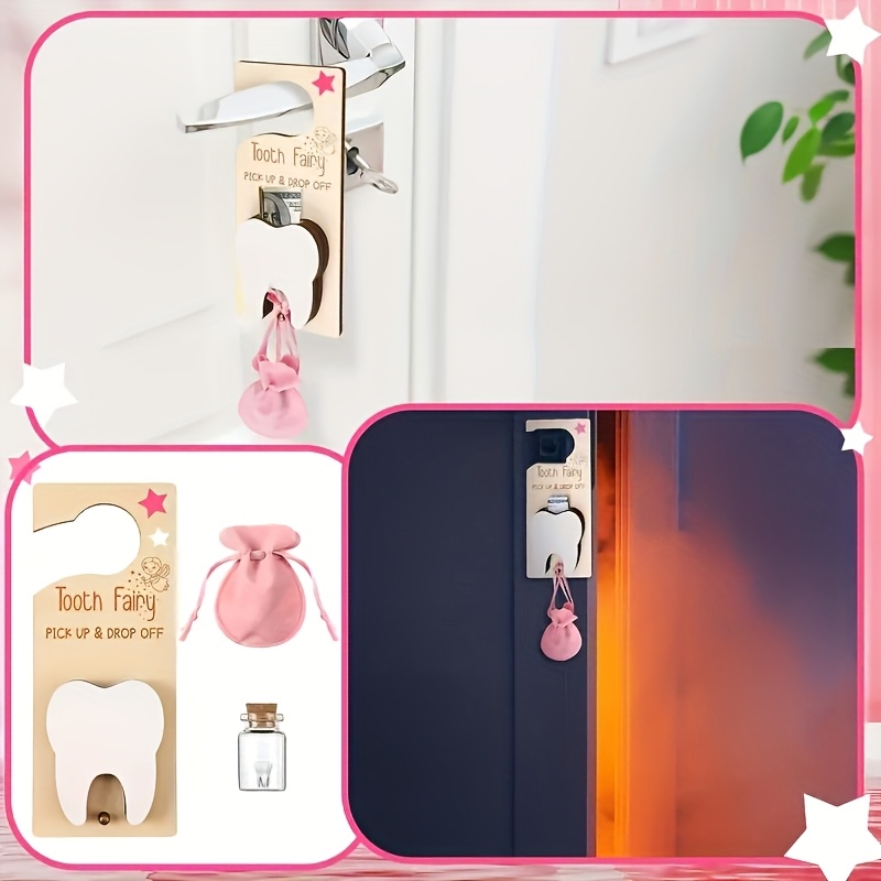 Tandenfee-deurdecoratie, bewaa - Baby Food Glass recensie en prijs
