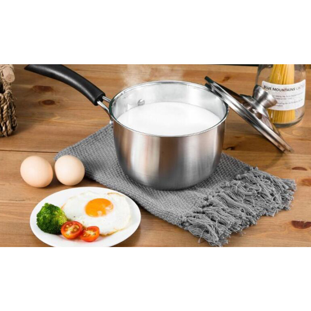 RVS dikke soep pan 16cm met en - Baby Food Instant recensie en prijs