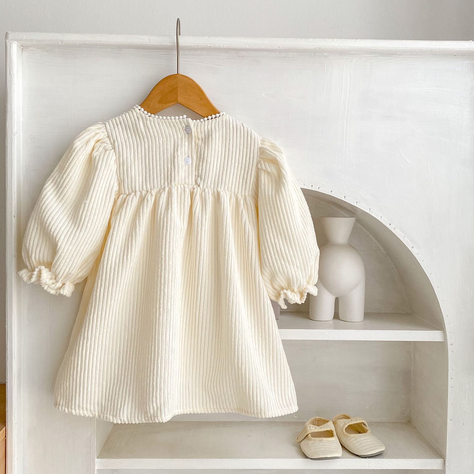 Lente Baby Meisje Jurk Babykle - Bib Long Sleeve recensie en prijs