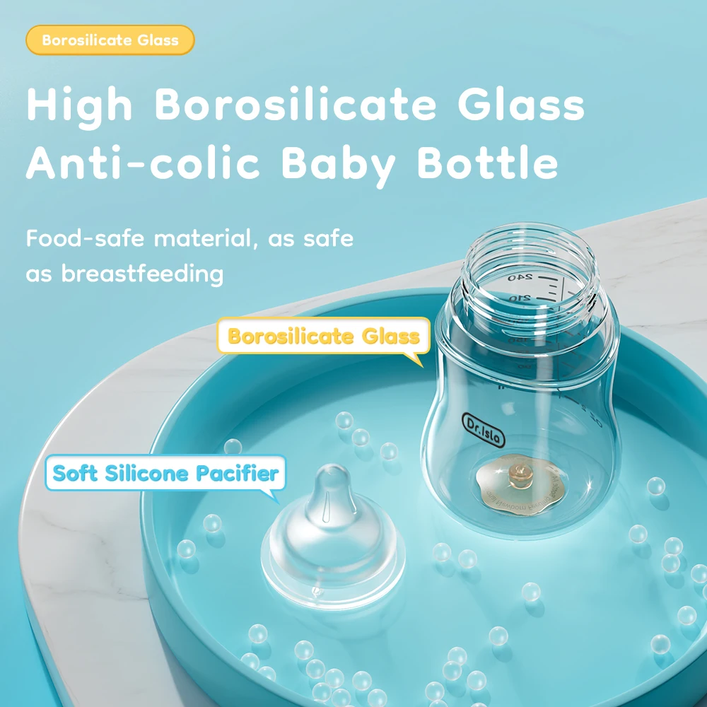 Babyfles van hoog borosilicaat - Baby Food Containers Glass recensie en prijs