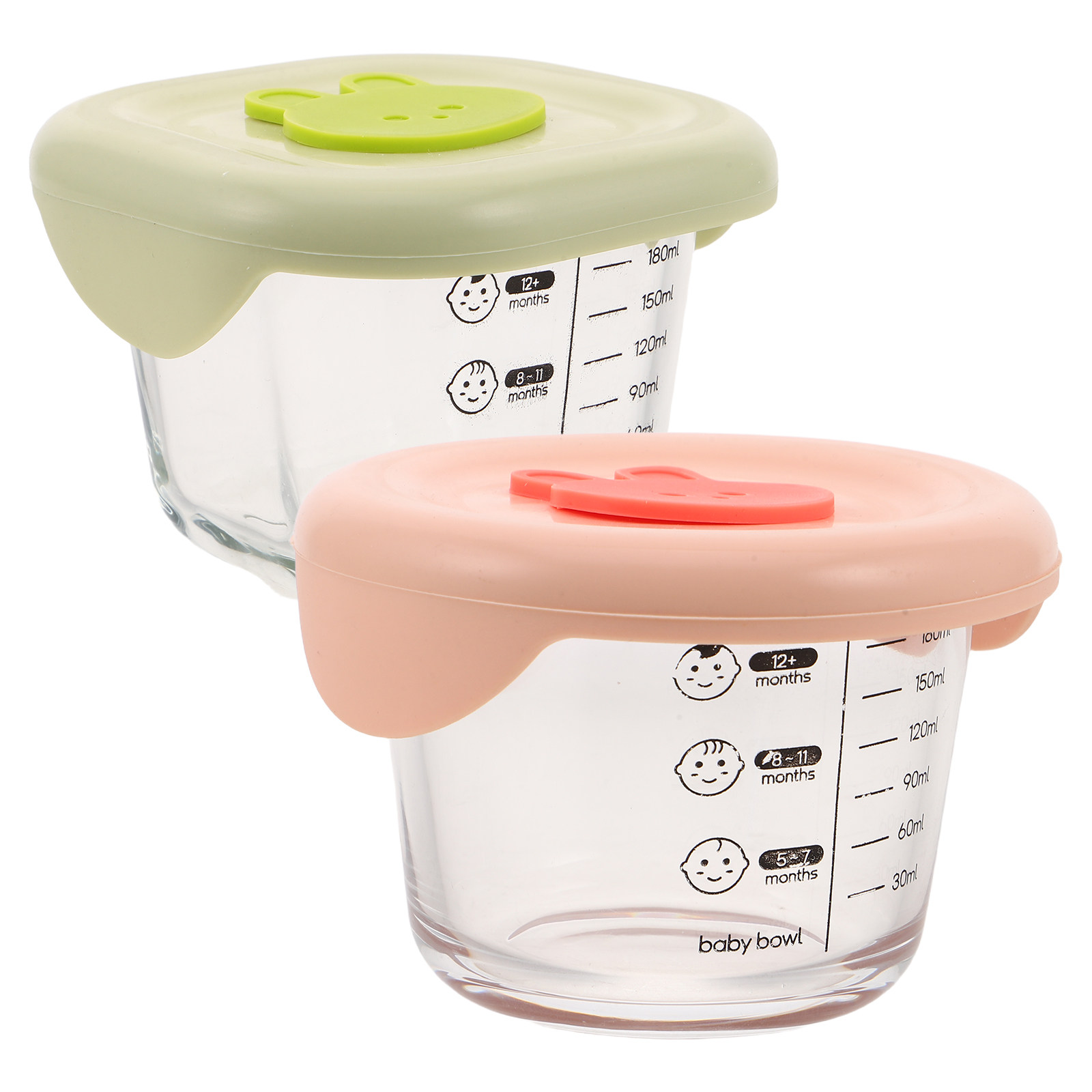 2 stuks babyvoeding opslagcont - Baby Food Containers Glass recensie en prijs