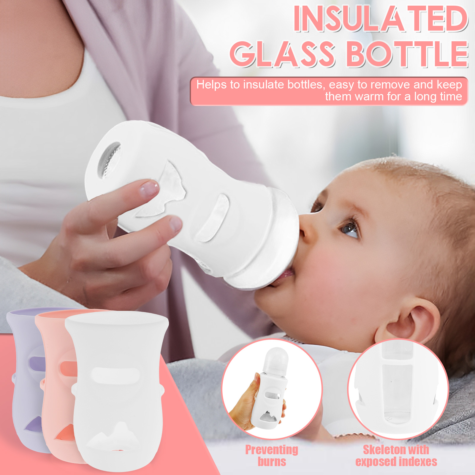 Siliconen hoezen Siliconen bab - Baby Food Containers Glass recensie en prijs