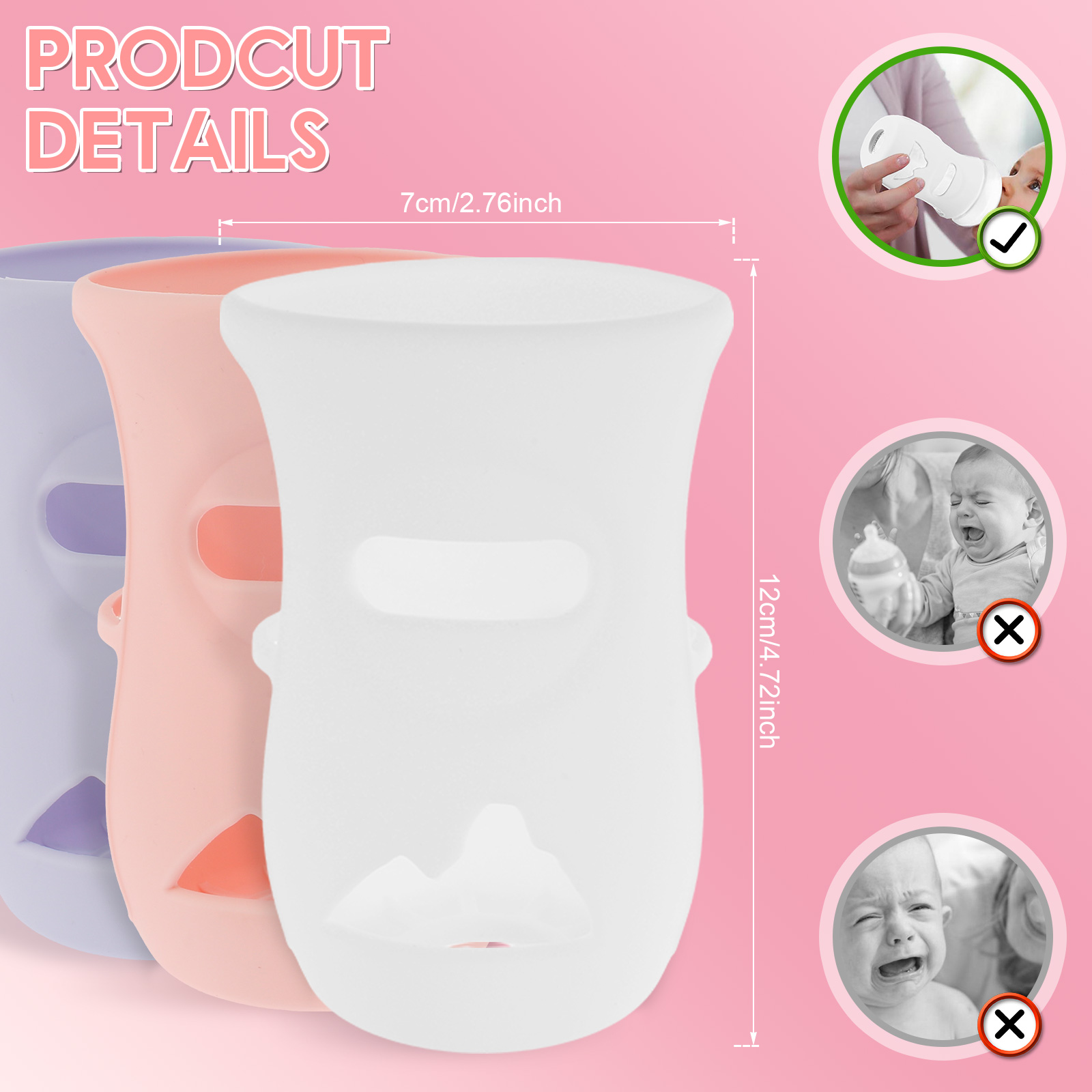 Siliconen hoezen Siliconen bab - Baby Food Containers Glass recensie en prijs