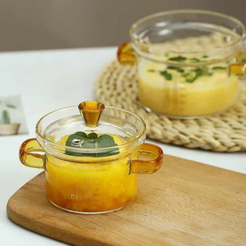 Kleine glazen kom met deksel,  - Baby Food Stew recensie en prijs