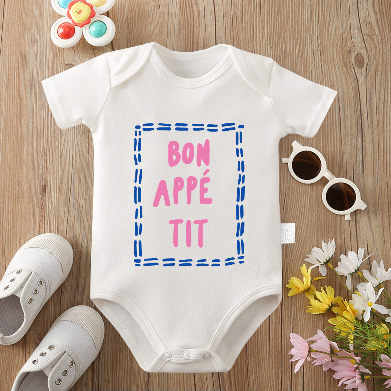 100% katoenen romper zomerprin - Baby Food Intake recensie en prijs