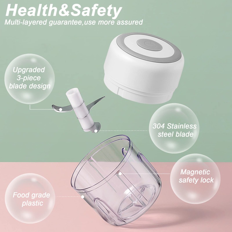 250ML elektrische knoflookmole - Baby Food Masher recensie en prijs