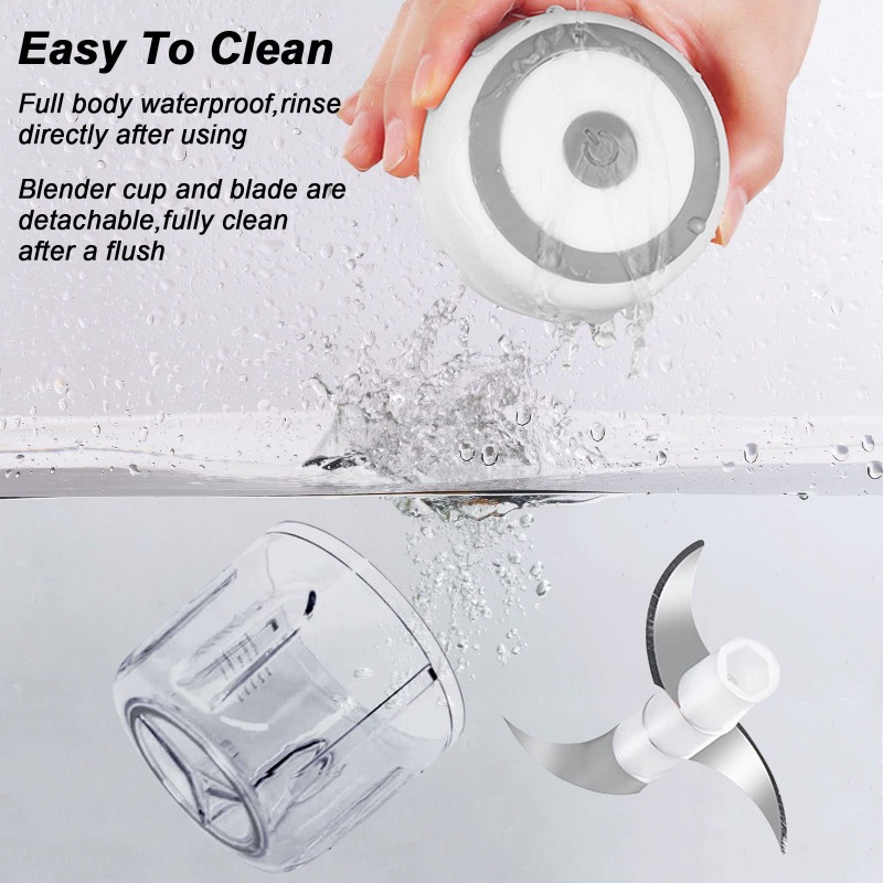 250ML elektrische knoflookmole - Baby Food Masher recensie en prijs