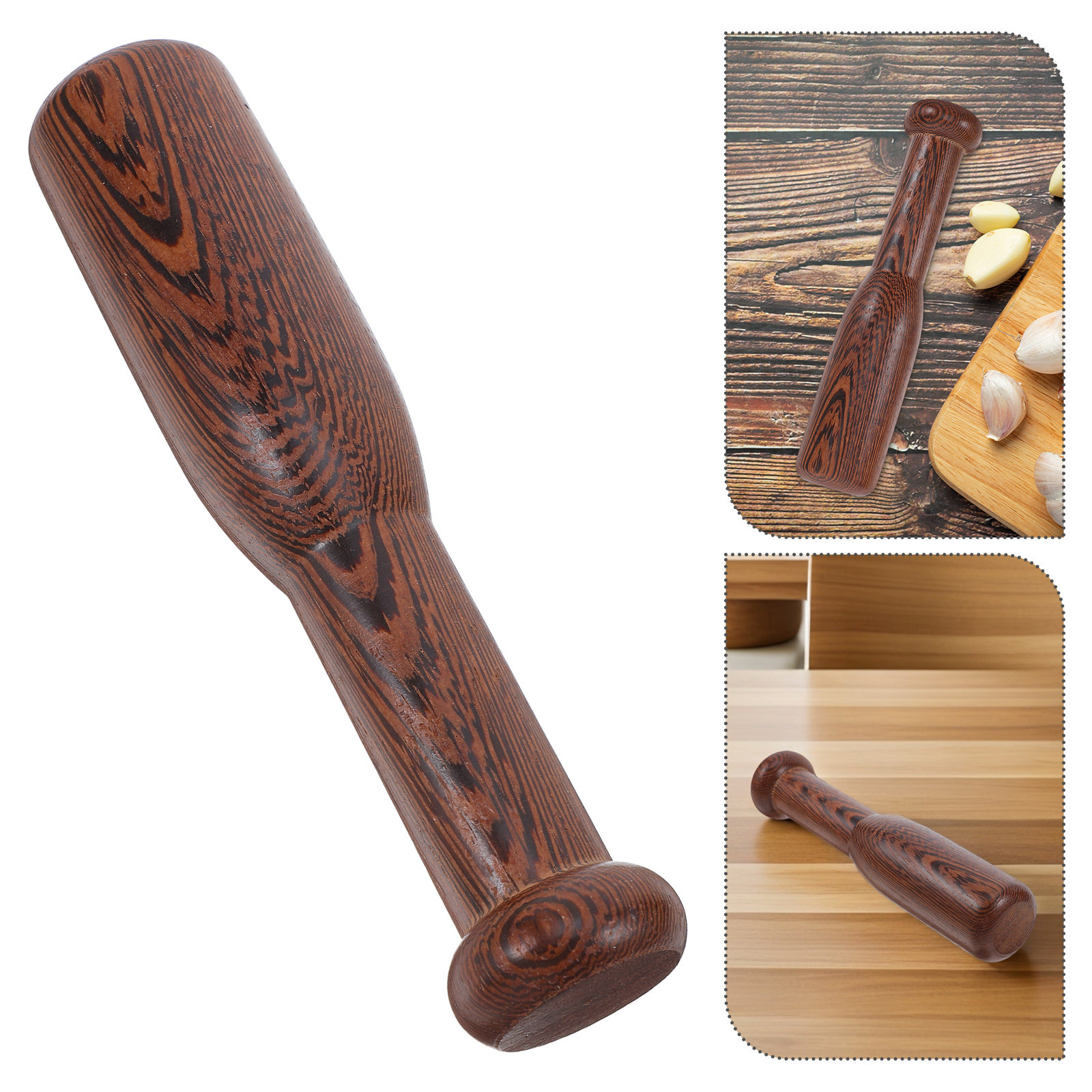 Handmatige houten hakselaar vo - Baby Food Masher recensie en prijs