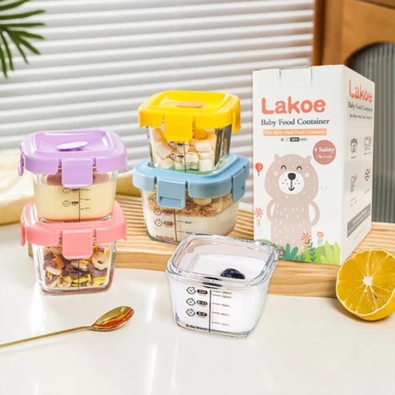 En hittebestendige opbergdoos  - Baby Food Containers Glass recensie en prijs