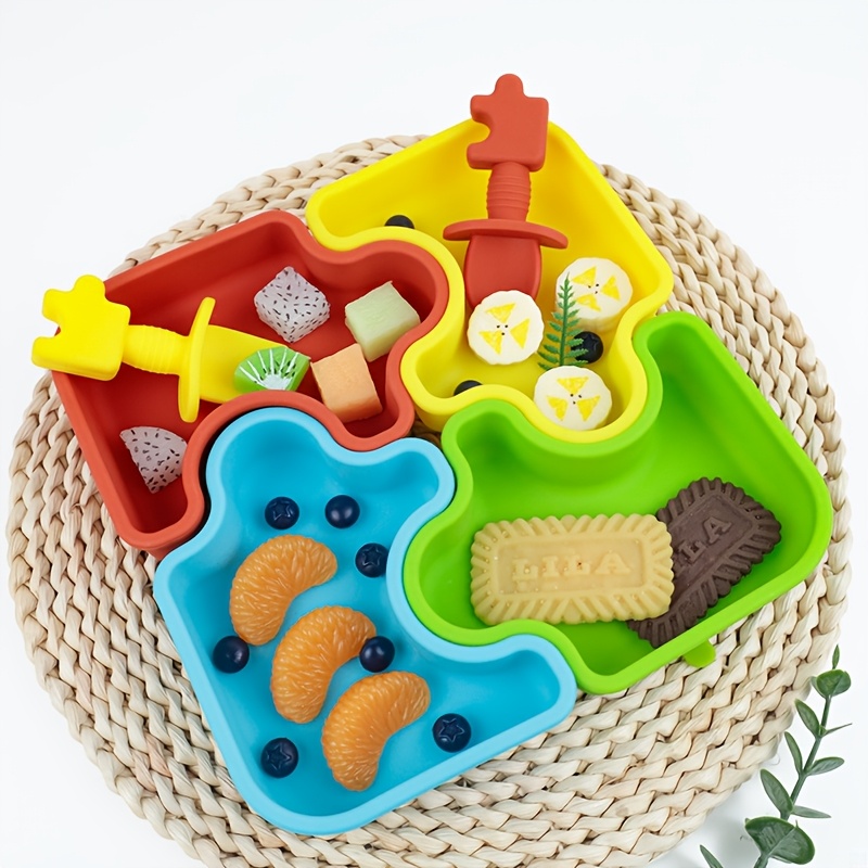 6 stks/set baby Siliconen Voed - Baby Food Menu recensie en prijs