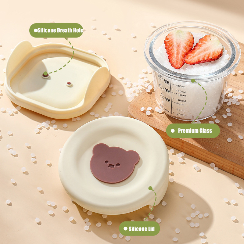 180ml Glazen Babyvoeding Opsla - Baby Food Containers Glass recensie en prijs