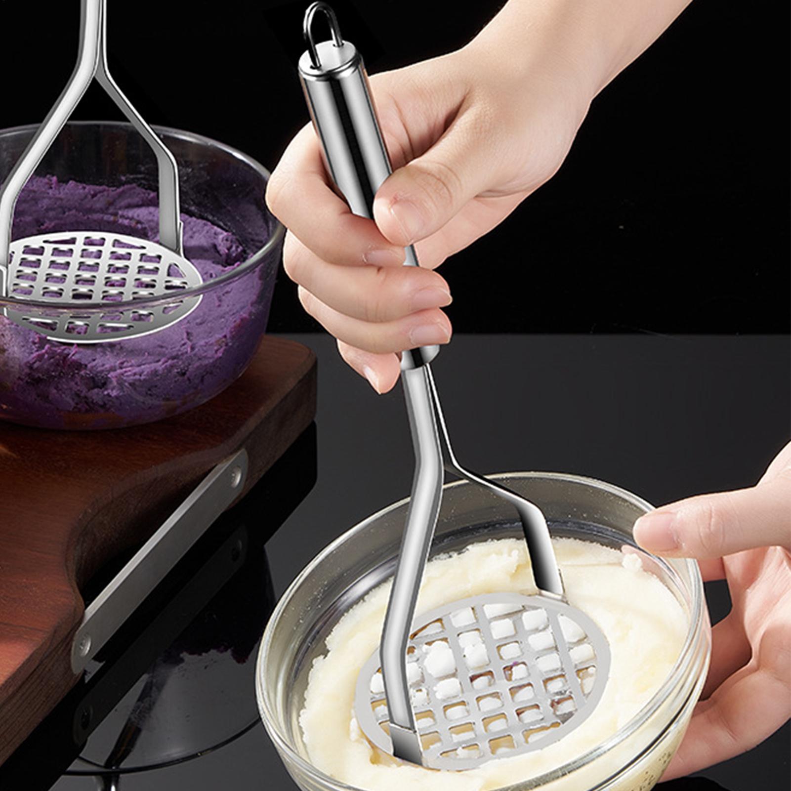 Roestvrijstalen aardappelstamp - Baby Food Masher recensie en prijs