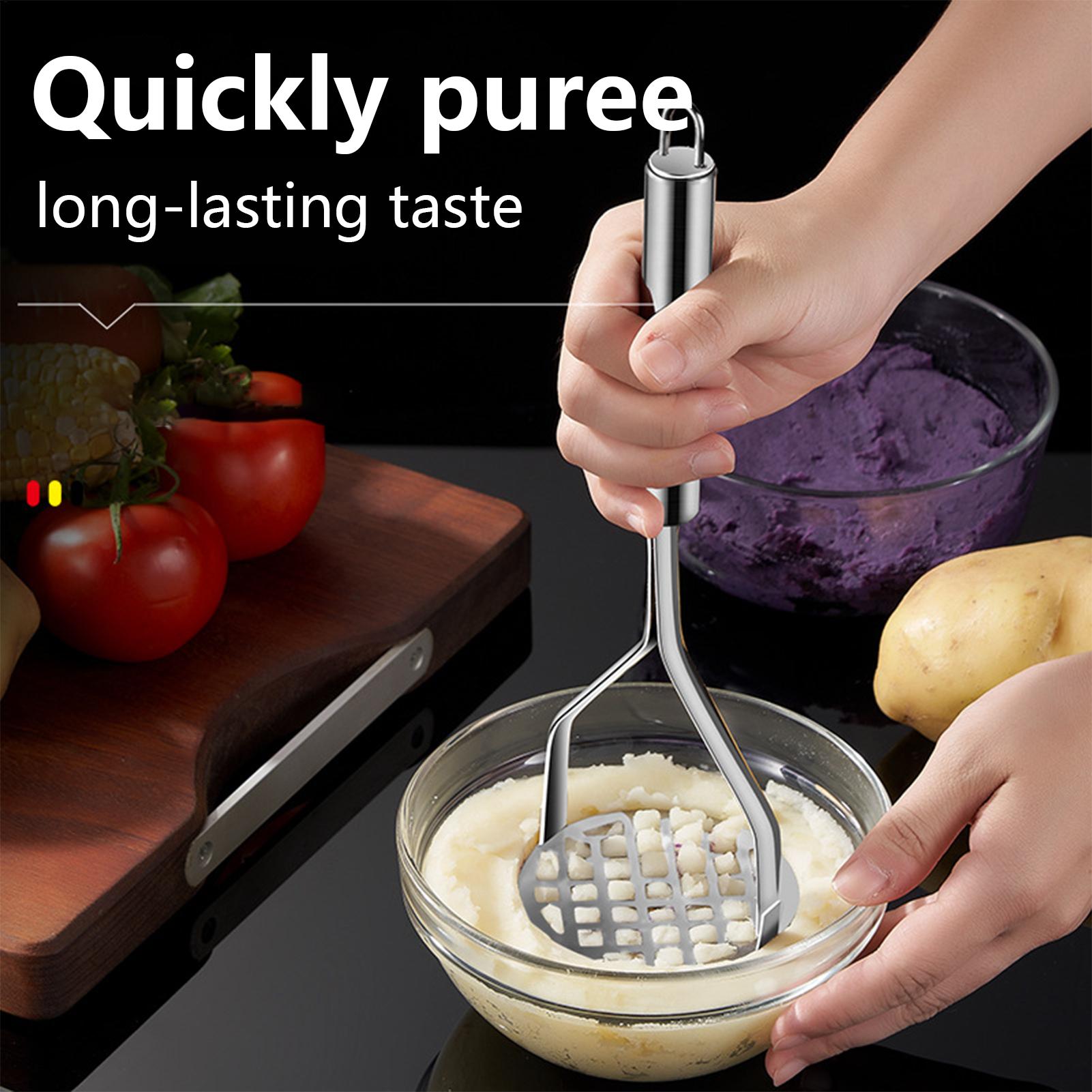 Roestvrijstalen aardappelstamp - Baby Food Masher recensie en prijs