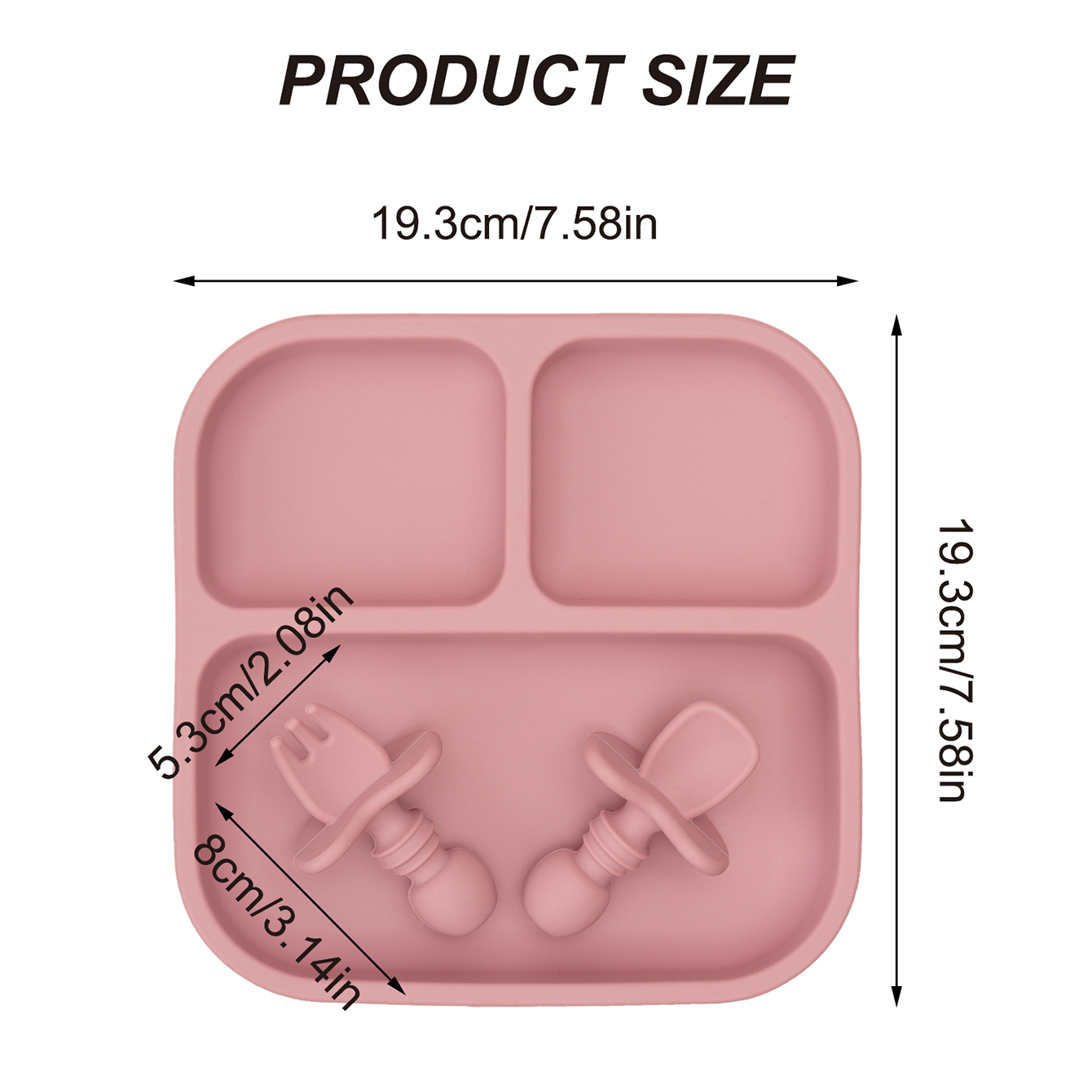 Kleur Kids 1Set BPA Gratis Sil - Baby Food Menu recensie en prijs