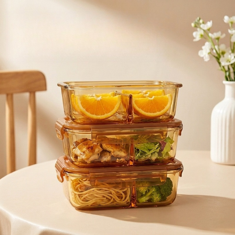 Lunchbox van hoog borosilicaat - Baby Food Containers Glass recensie en prijs