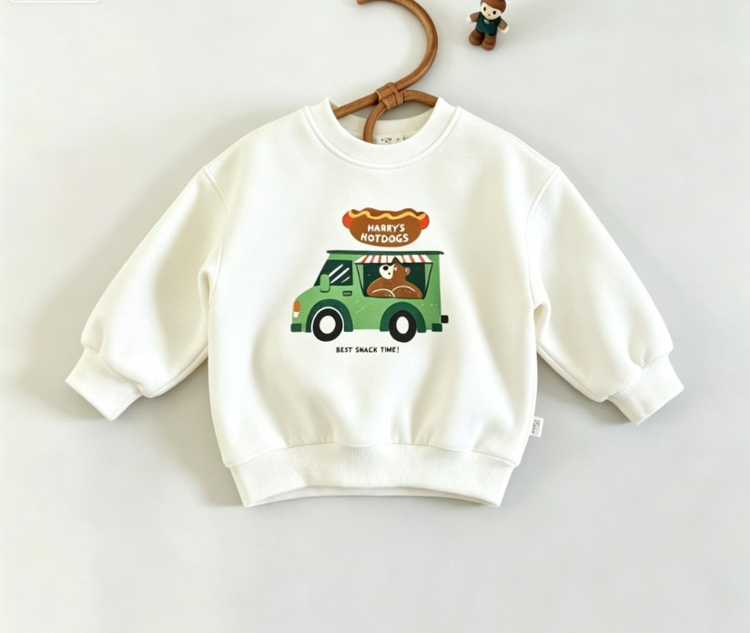 Sweatshirt met ronde hals voor - Baby Food Intake recensie en prijs